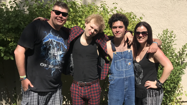 Baby Huey and Chasta interview SWMRS at BottleRock 2017