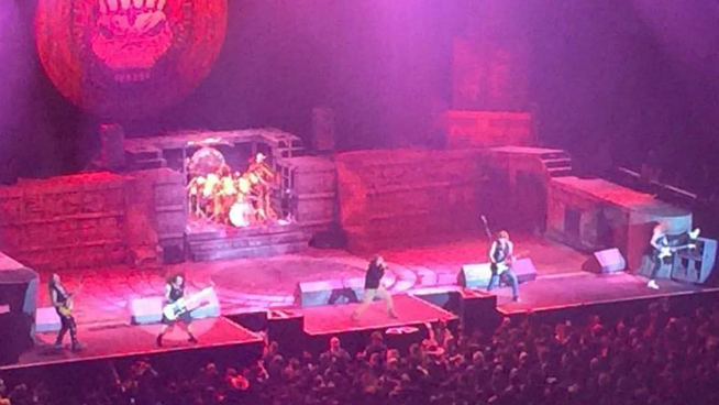 Iron Maiden & Ghost Live at the Oracle Arena in Oakland 07-05-17