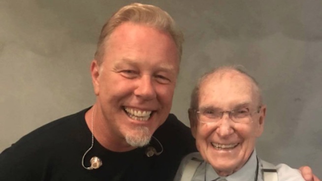 Cliff Burton’s 92 year-old father still goes to Metallica shows