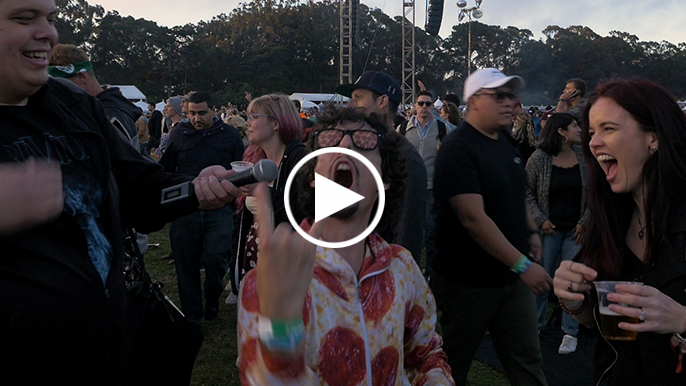 Inside Outside Lands: Is Pizza Metallica’s biggest fan?