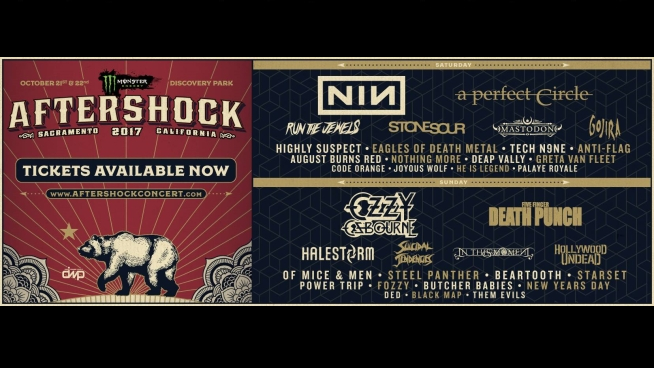 Monster Energy Aftershock 2017 Playlist