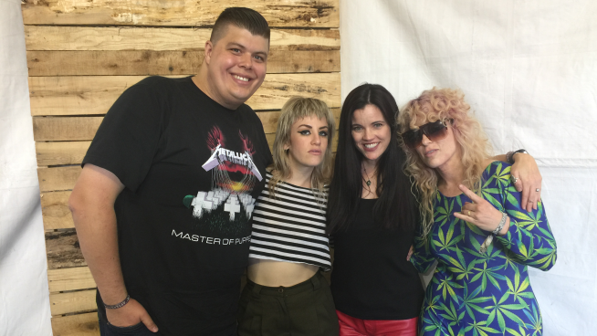 Baby Huey & Chasta – Deap Vally Interview 10-21-17