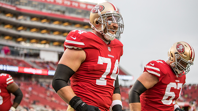 Joe Staley talks MRI and team health going into Week 5