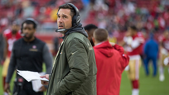 Lamont & Tonelli check in with coach Kyle Shanahan