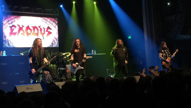 Exodus & Municipal Waste & Hell Fire Live at The Regency Ballroom in San Francisco 02-25-18