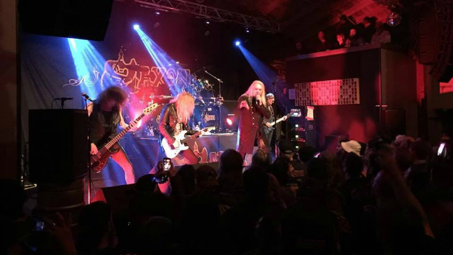 Saxon Live at the Cornerstone in Berkeley 04-18-18