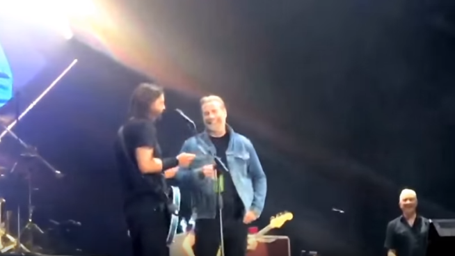 Foo Fighters Brought Out John Travolta For A Special Grease Tribute