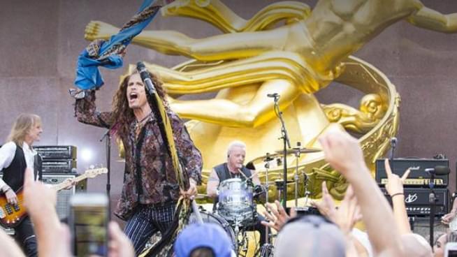 Aerosmith announces Las Vegas residency and performs classic hits on Today Show