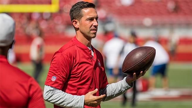 Coach Kyle Shanahan talks Gruden relationship going into the last Battle of The Bay game tomorrow