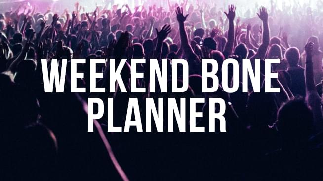 Weekend Bone Planner for November 1 – November 4