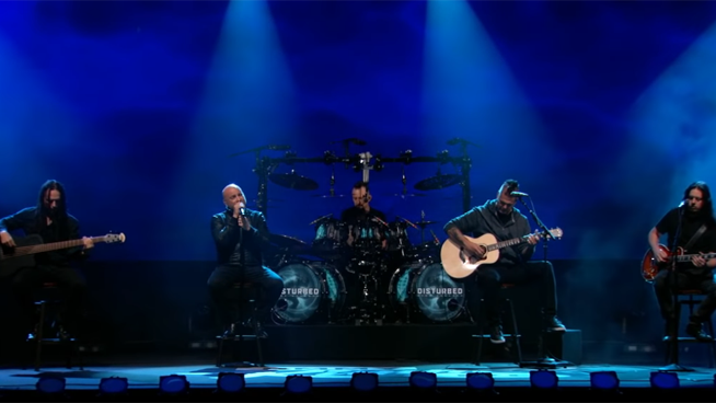 Watch Disturbed On Jimmy Kimmel Live