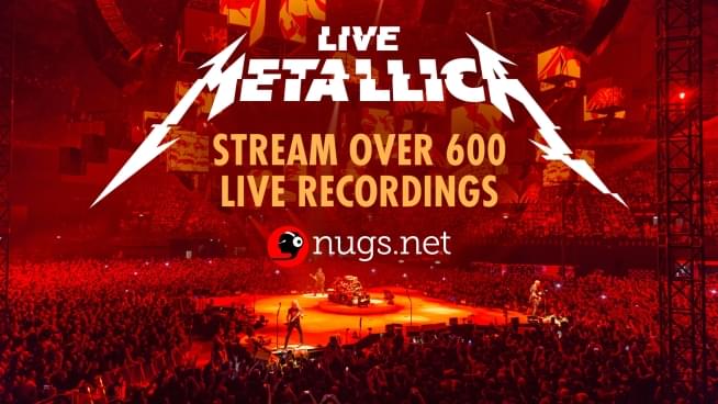 You Can Now Stream Over 600 Metallica Concerts On Nugs.net