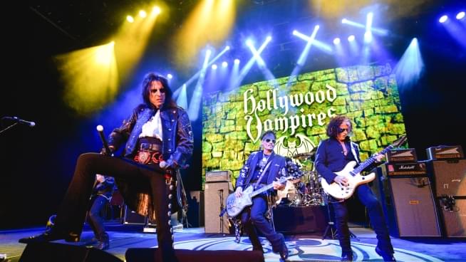 Watch The Hollywood Vampires Jam With Steven Tyler And Marilyn Manson