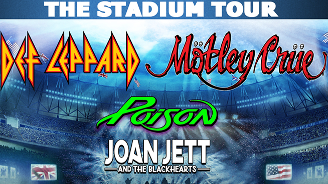 Def Leppard, Motley Crue, Poison & Joan Jett And The Blackhearts are coming to Oracle Park