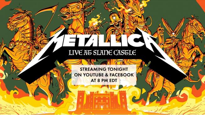 Metallica announces new weekly streaming concert series