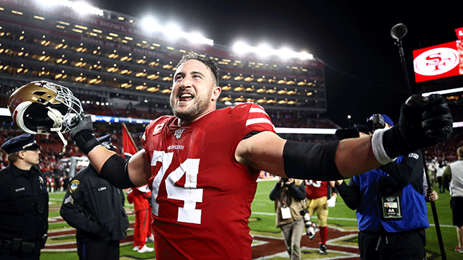 Lamont & Tonelli Say Thank You And Goodbye To Joe Staley