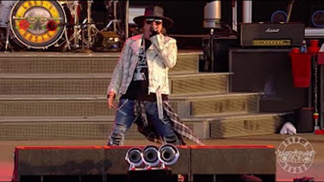 Guns N’ Roses releases festival footage from 2018