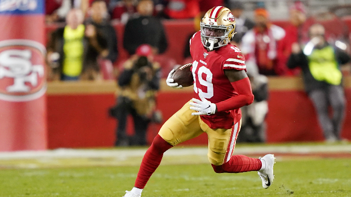 49ers get top two offensive weapons back, while Eagles find themselves further depleted