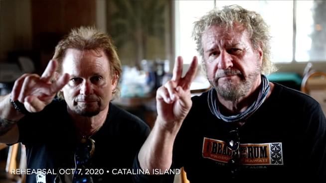 Sammy Hagar & Michael Anthony share touching video tribute to Eddie Van Halen