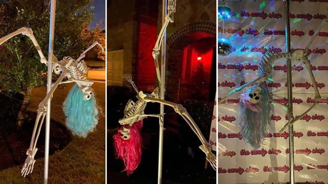 Pole-Dancing Skeletons Draws Ire of Texas Homeowner’s Association