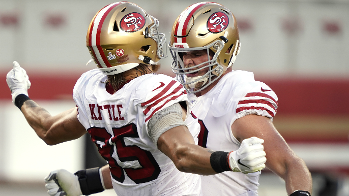 ‘Magic Mike’ McGlinchey Talks About His ‘Sexy’ TD Celebrations With George Kittle