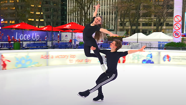 Team USA Ice Dancer’s Mesmerizing Routine Set to ‘Nothing Else Matters’