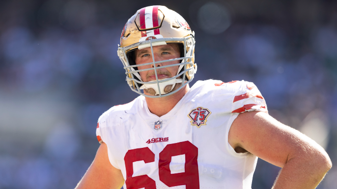 Mike McGlinchey suffers season-ending quad injury [report]