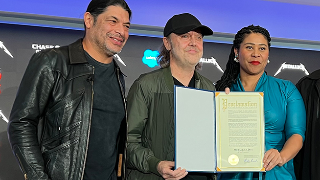 San Francisco Declared ‘Metallica Day’ Ahead Of 40th Anniversary Concerts