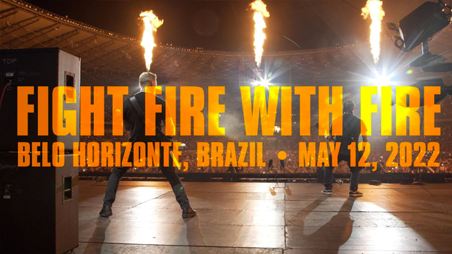 Metallica Shares Video For 2022 Tour Debut Of “Fight Fire With Fire”