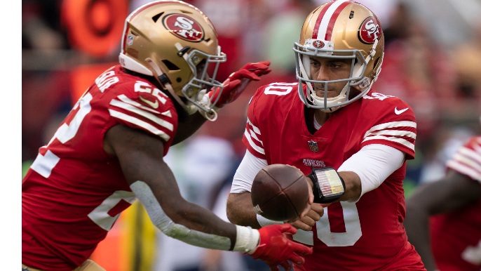 After brutal Lance injury, Garoppolo-led 49ers maul Seahawks to secure first win