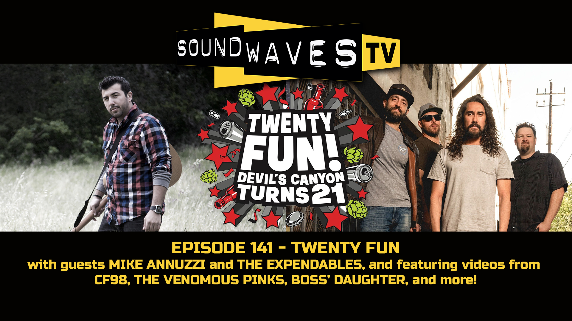 Watch Soundwaves TV #141 – Twenty Fun