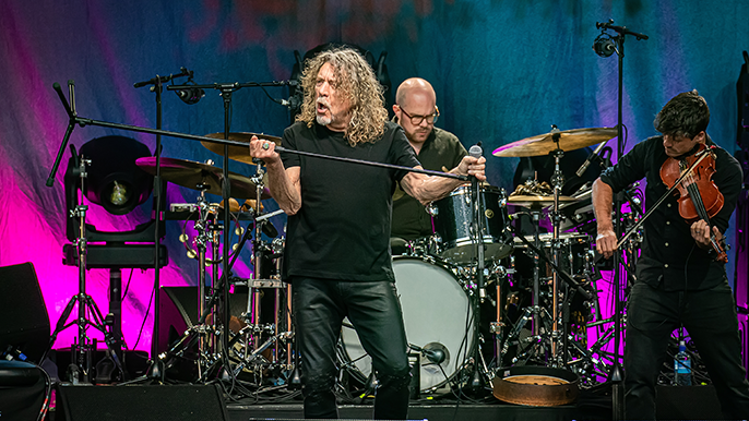 Robert Plant Talks Writing Struggles