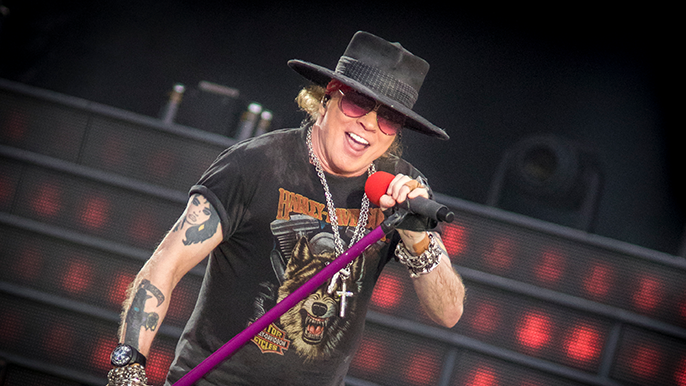 Axl Rose Comments on Guns N’ Roses Sponsoring a Nascar Team