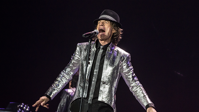 Mick Jagger Spotted Wearing ‘DILF’ Hat