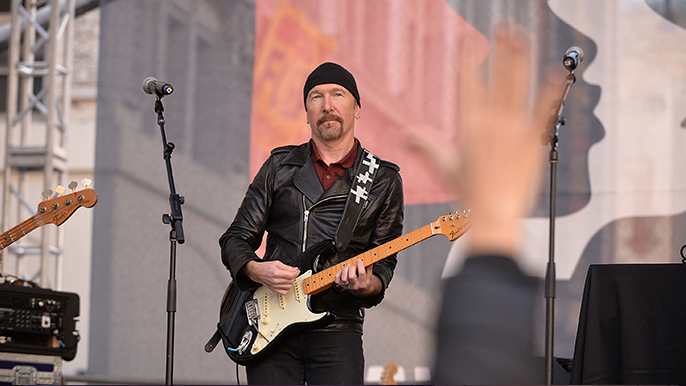 U2’s The Edge Reveals Bizarre Origin of Iconic Nickname