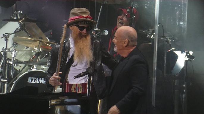 Billy Gibbons Joins Billy Joel for Surprise Performance