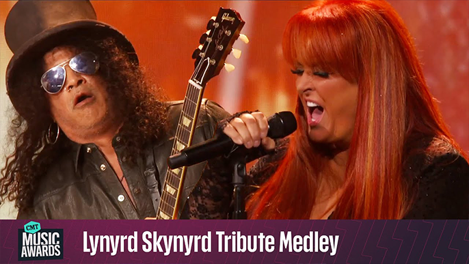 Slash, Billy Gibbons, and More Perform Tribute to Lynyrd Skynyrd at the CMT Music Awards