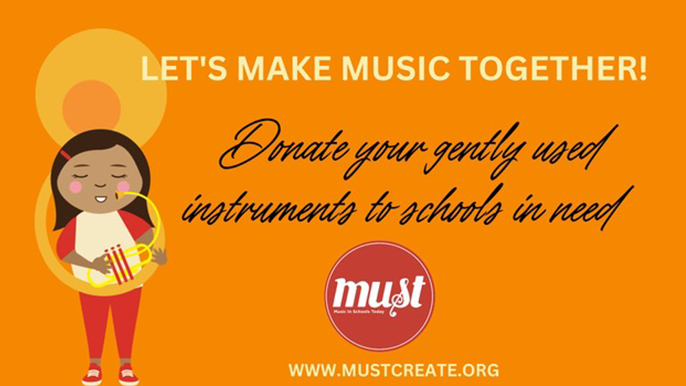 Donate Your Gently Used Instruments to MUST Today! 