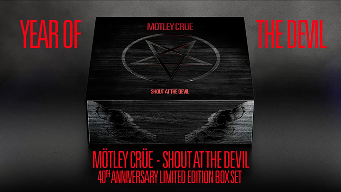 Mötley Crüe Announces 40th Anniversary Box Set for “Shout At The Devil”