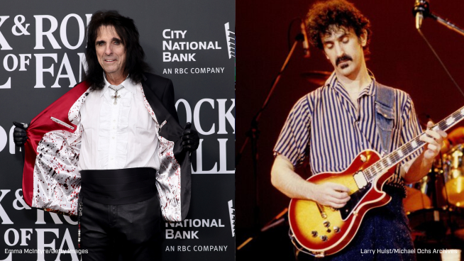 Alice Cooper Praises Frank Zappa’s Guitar Playing