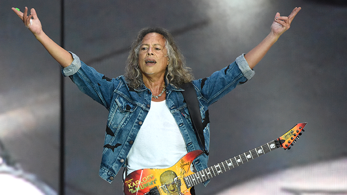 Kirk Hammett Calls in During Lamont & Tonelli’s Anniversary Week