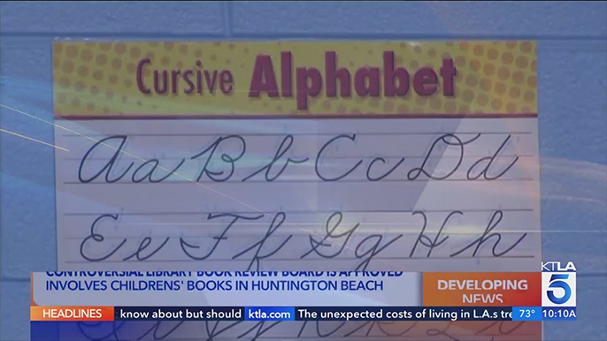 California Schools to Start Teaching Cursive Handwriting Again