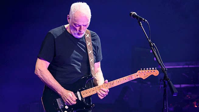 David Gilmour In The Studio