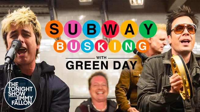 Green Day Surprises Fans With Subway Gig