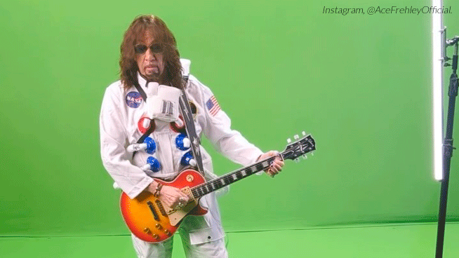 Ace Frehley Shares Footage From Music Video Shoot