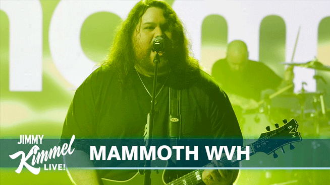 Mammoth WVH Perform on “Jimmy Kimmel Live”