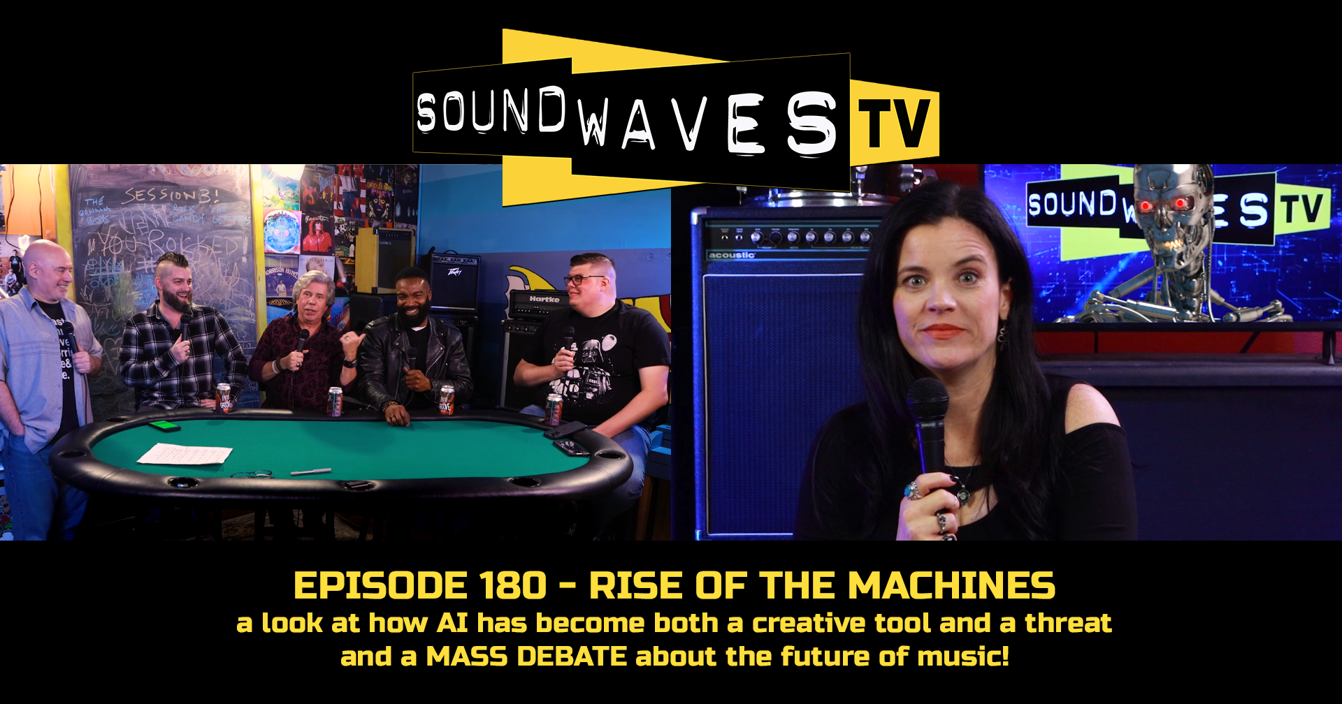 Watch Soundwaves TV #180 – Rise of the Machines