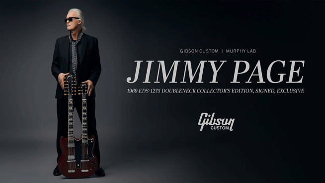 Jimmy Page Releasing Custom Gibson Doubleneck Guitar