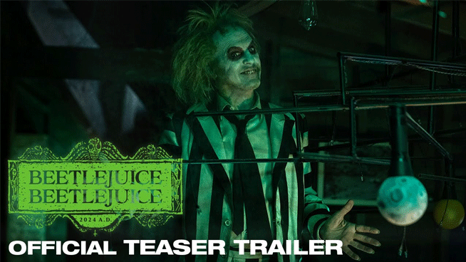 1st Trailer For ‘Beetlejuice’ Sequel Released