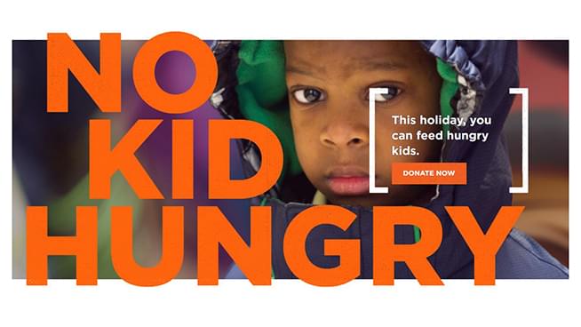 Donate to Second Harvest Heartland & No Kid Hungry!